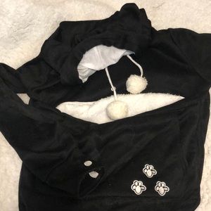 cat pouch hoodie